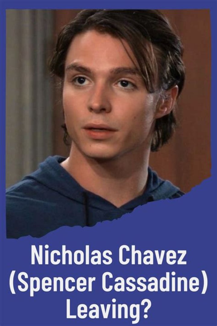 Clues About Nicholas Chavez (Spencer Cassadine's) Return